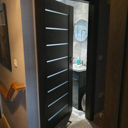 Premium Internal Door Sets - Anthracite Elm - Tallaght - Home Improvement