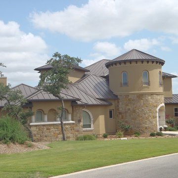 Aged Bronze Metal Roofs