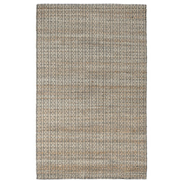 Paige Black/Natural Handwoven Area Rug by Kosas Home