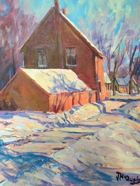 Bayview Art Tour 2018 Log McQuaig