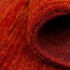 Plain Gabbeh Wool Rug, Rusty Red, 300x250 cm