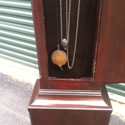 Antique Grandfather Clock - Floor And Grandfather Clocks