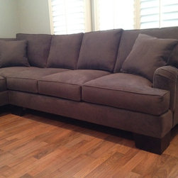 "Natalie" (as a Pillowback) - Sectional Sofas