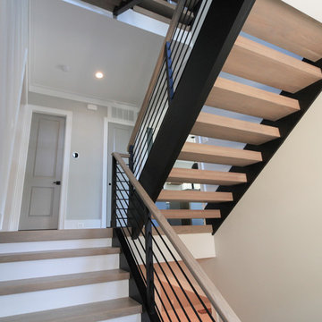 Project #52 | Minimalist Open Riser Stairway