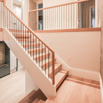 Project #81 | Modern Staircase with Integrated Seating
