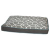 Giraffe Memory Foam Topper Pillow Bed Grey, Medium