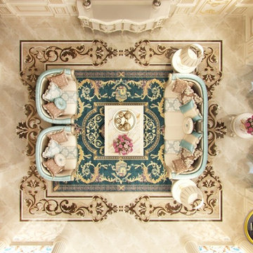 Arabic house design from LUXURY ANTONOVICH DESIGN