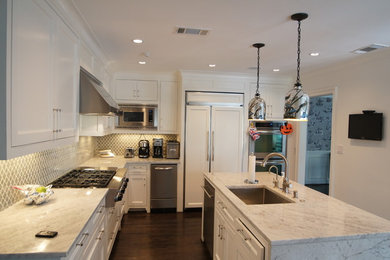 Trendy kitchen photo in Dallas