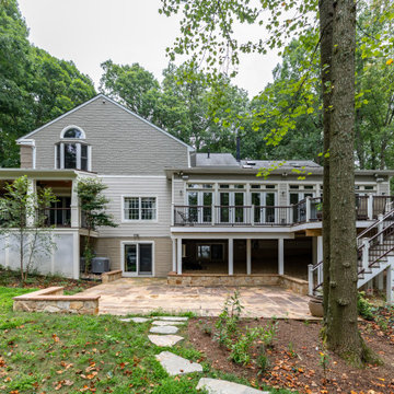 Grand Transformation of Outdoor Living for a Family to Enjoy in Vienna VA