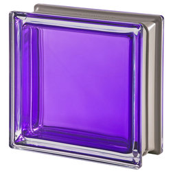 Contemporary Accent Trim And Border Tile by Redi2Design Glass Block