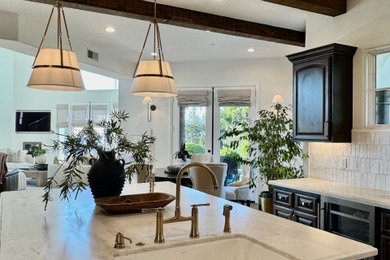Inspiration for a transitional kitchen remodel in San Diego