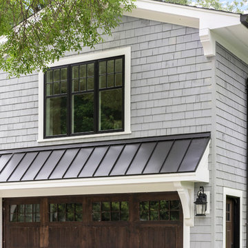 Garage Exterior Transformation - Halstead's Bay on Lake Minnetonka