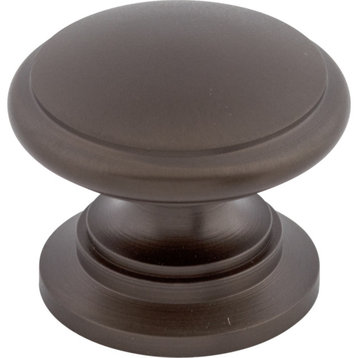Top Knobs M752 Ray 1-1/4 Inch Mushroom Cabinet Knob - Oil Rubbed Bronze