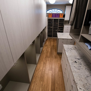 Sleek Contemporary Closet