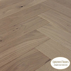Seaside Cottage Herringbone Hardwood Floors - Hardwood Flooring