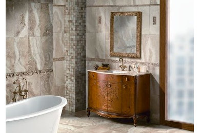 Inspiration for a bathroom remodel in New York