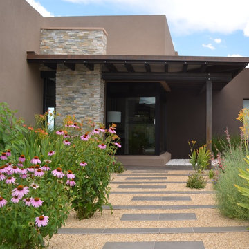 contemporary Santa Fe home