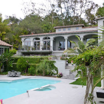The Beautiful Landscaping Compliments The Beautiful Architecture