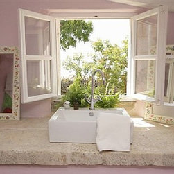 Bathroom Vanities and Consoles (Mediterranean Style) - Bathroom Vanities And Sink Consoles