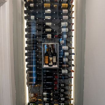 Modern Wine Cellar in a Limited Space