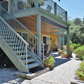 Tuscan Deck and Stairs