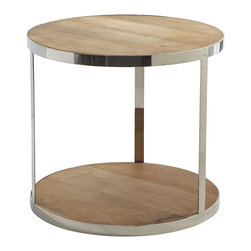 CYLINDER SIDE TABLE - NEW - Side Tables And End Tables