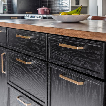 Dark & Moody Cabinets Bring Today’s Design Trends into the Kitchen