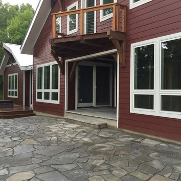 Timber Frame Barn House