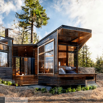 Modern West Coast Luxury Cabin