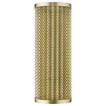 Acclaim Lighting TW40014 Basetti 13" Tall Wall Sconce - Compliant - Gold