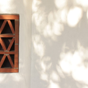 Tiles hide the speaker