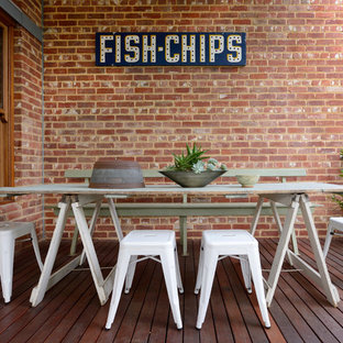 アデレードのおしゃれなデッキの写真