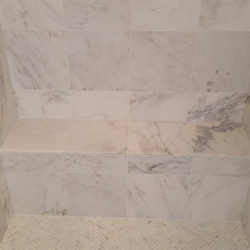 Carrara Marble Bathroom