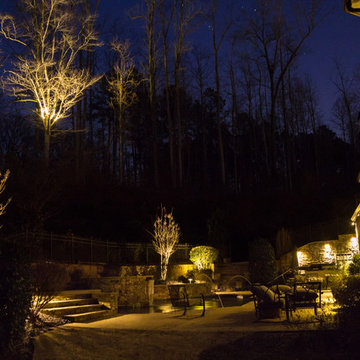 Alpharetta, GA House and Backyard Lighting Project