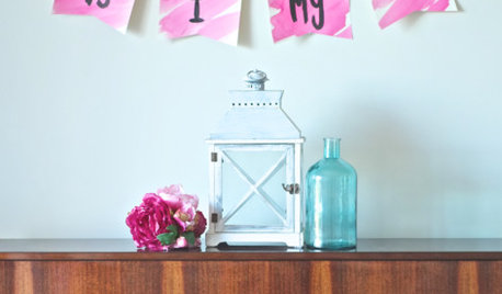 DIY Project: Hang Your Heart on Bunting