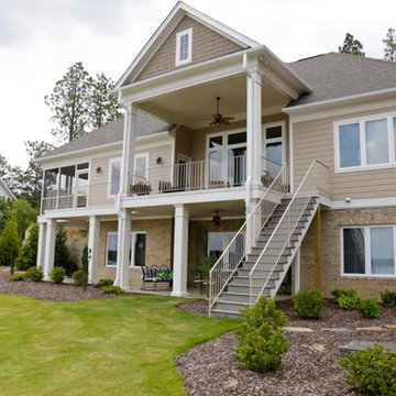 Stunning Craftsman Home on Lake Auman, Seven Lakes West, West End, NC.