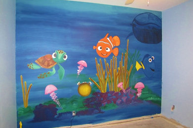 Finding Nemo Mural - Nursery
