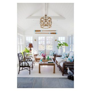 Warren's Point - Beach Style - Sunroom - Providence - by Digs Design ...