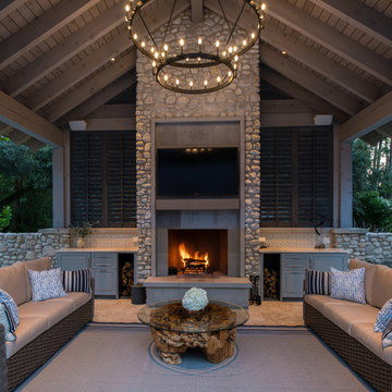 Memorial Stone Pool House