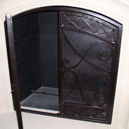 Rombos Firescreen Inset - Fireplace Screens