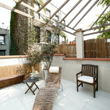 Porcelain deck tiles