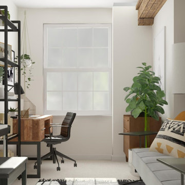 Eclectic Industrial Music Room/Office