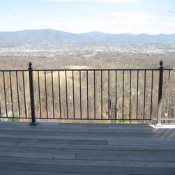 r023 Custom Iron Railings custom color - Home Fencing And Gates