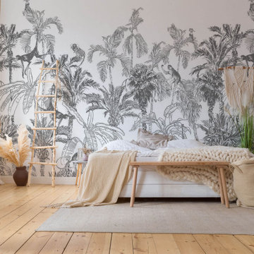 Wall Mural and Wallpaper Ideas