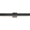 Semblance Collection 32" Matte Black 3CCT Integrated LED Vanity Light