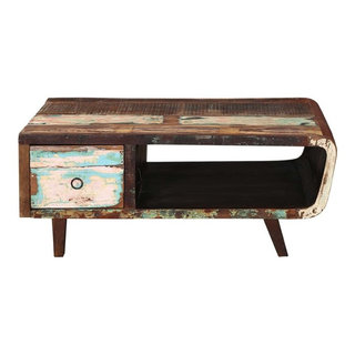 1950's Retro Reclaimed Wood TV Console Media Cabinet - Farmhouse -  Entertainment Centers And Tv Stands - by Sierra Living Concepts | Houzz