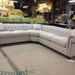 KENZIE STYLE - Chesterfield Custom Sectional Sofas - Sectional Sofas