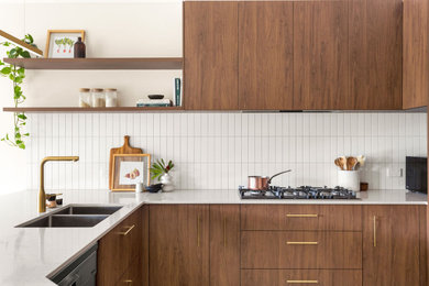 Kitchen - contemporary kitchen idea in Adelaide
