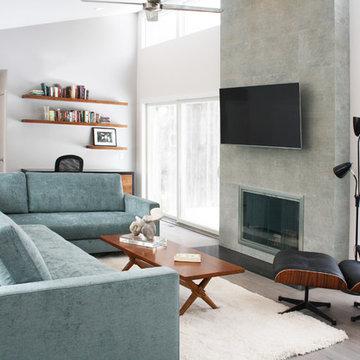 Living Room Redesigned and Renovated