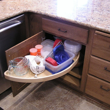 Kitchen featuring Oak Cabinetry